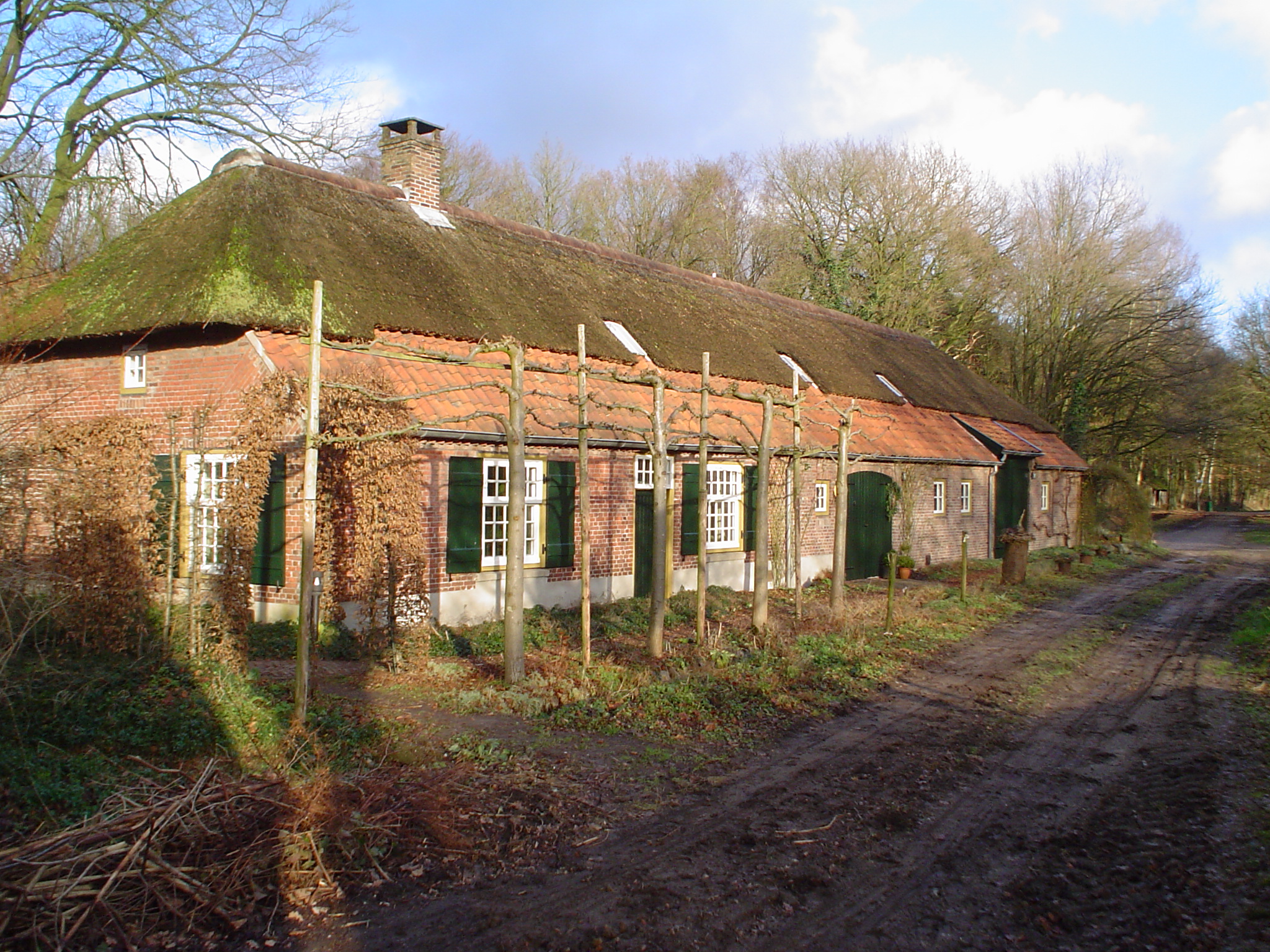Langgevelboerderij aan de Kleine Vliet in Oerle
